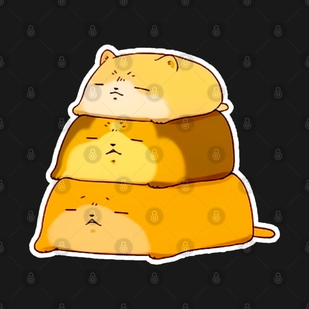 Feline Tower of Loafs by Newdlebobs