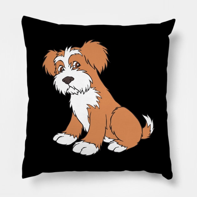 Havanese Dog Puppy Pillow by samshirts