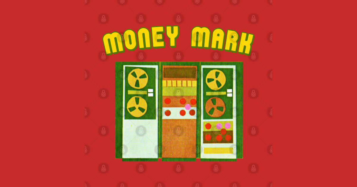 Money Mark ••• Push The Button / 90s Aesthetic Money Mark TShirt