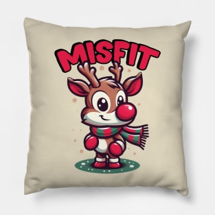 Misfits of Christmas Town // Rudolph the Red-Nosed Reindeer Pillow