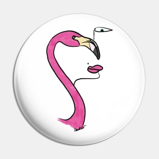 Flamingo Eye Pin