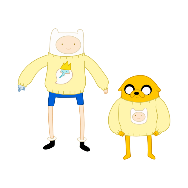 Finn and Jake by maxtrology