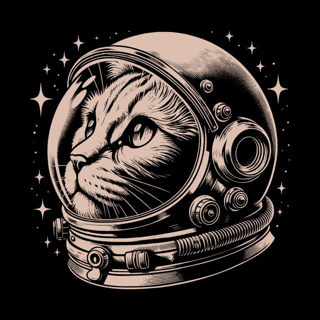 Cat astronaut by MasutaroOracle