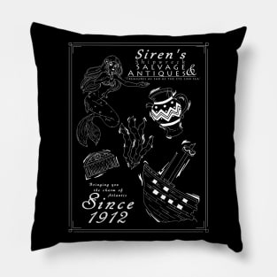 Siren's Shipwreck Salvage and Antiques Pillow