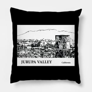 Jurupa Valley California Pillow