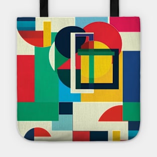 Color Blocks Geometrics Tote