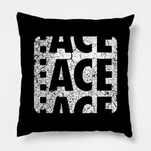 ACE Classic Distressed Rounded (Large Print) Pillow