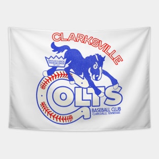 Defunct Clarksville Colts Baseball Team Tapestry