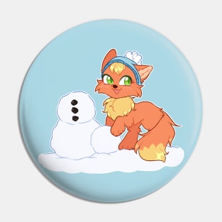 LPS Fox Snow Day Pin