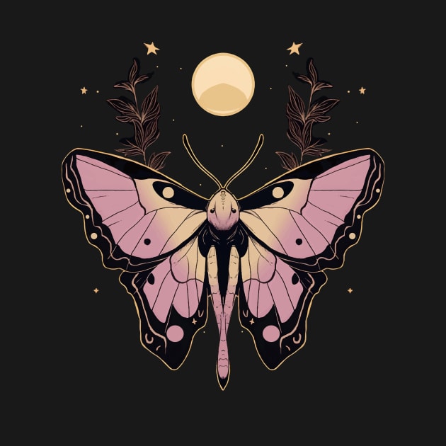 Pink Celestial Moth by Enyr's little witchy corner