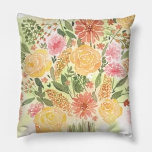 Rose Bouquet Pillow