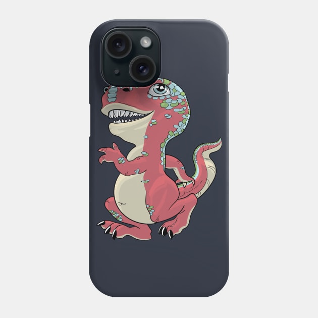 Lil T-Rex Phone Case by AyotaIllustration