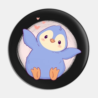 Kawaii Penguin Pin