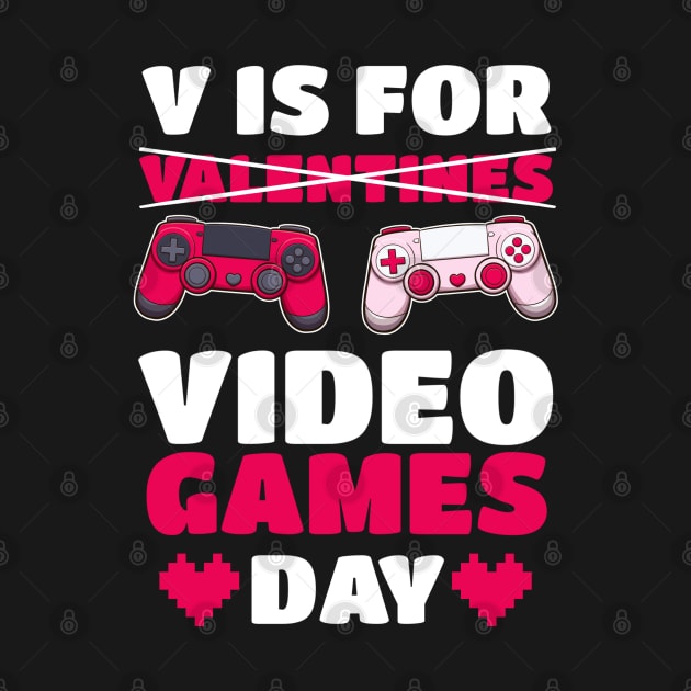 V Is For [Valentines] Video Games Day by TheMaskedTooner