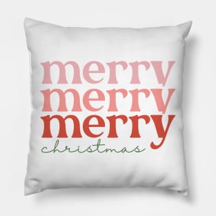 Merry Christmas jolly design Pillow