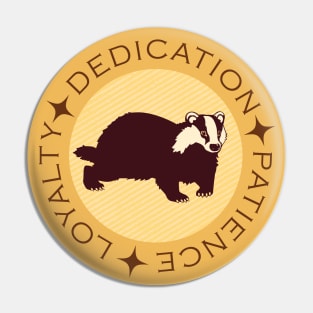 yellow badger wizarding school traits Pin