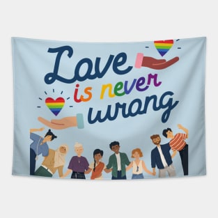 Love is never wrong Tapestry