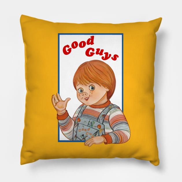 Good Guys X - Child's Play Pillow by LopGraphiX