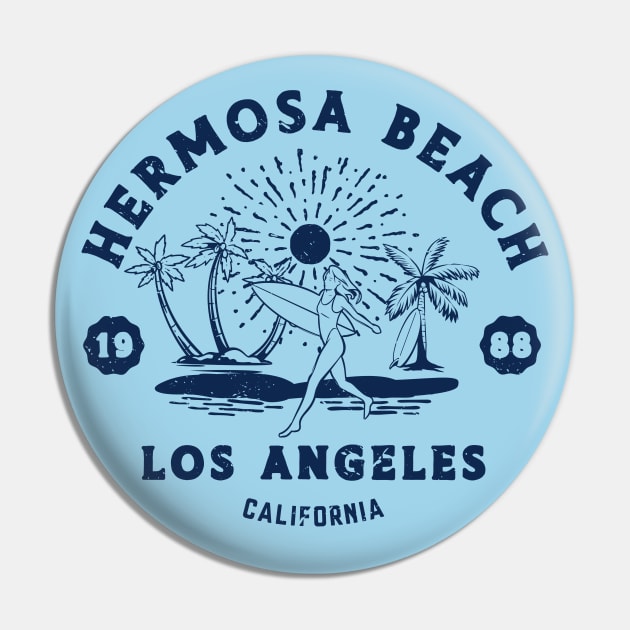 Vintage Hermosa Beach Surfing // Retro California Beach LA 1988 Pin by Now Boarding