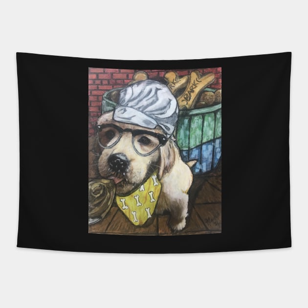 Welcome to Bark Bakery Tapestry by Artladyjen