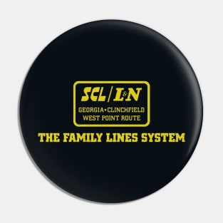 The Family Lines System Railroad Pin