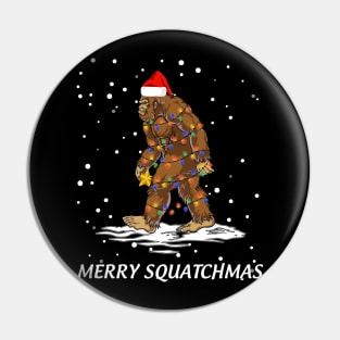 Merry Squatchmas Pin