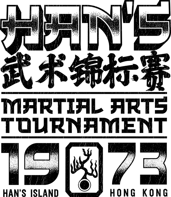 Han's Martial Arts Tournament Kids T-Shirt by deadright