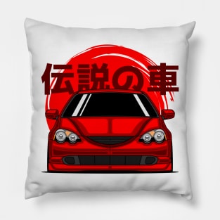 Red DC5 RSX Front Pillow