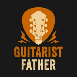 Guitarist Father Funny Family Father Day T-Shirt