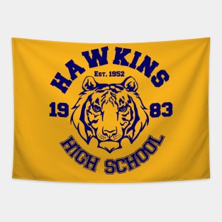 Hawkins High School Shirt Tapestry