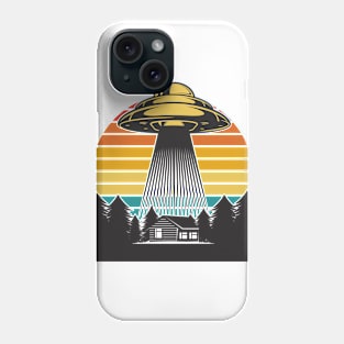 Retro UFO Vintage Phone Case