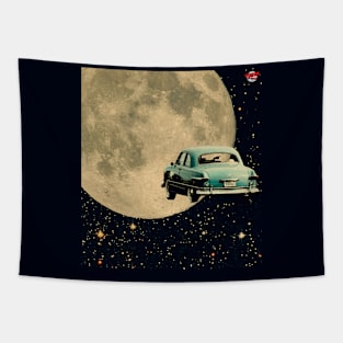 To the moon Tapestry