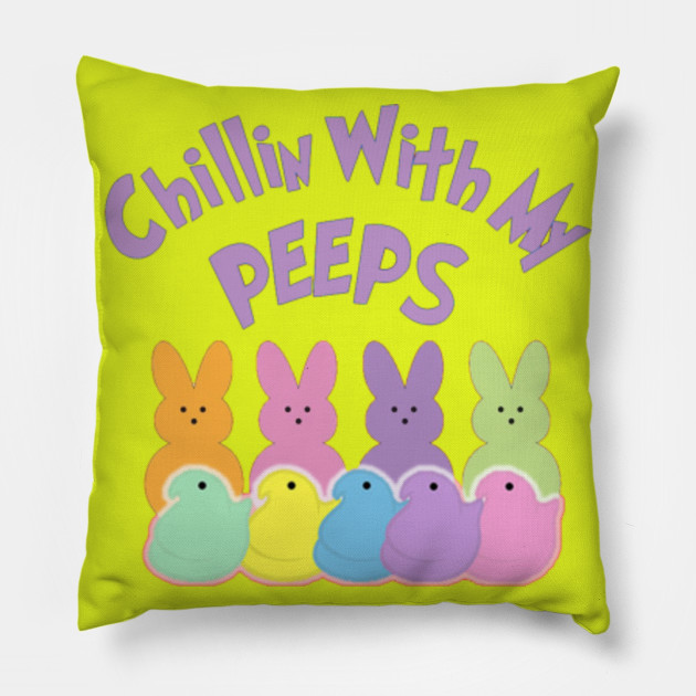 peep bunny pillow