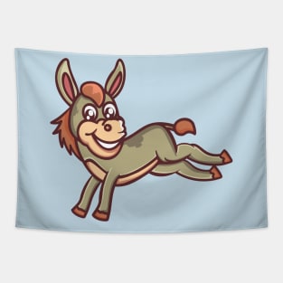 cute donkey punch Tapestry