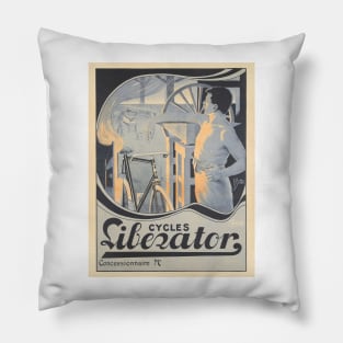 Cycles Liberator. ca. 1899. Pillow