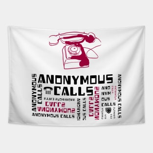Old school telephone - anonymous calls Tapestry