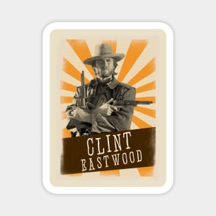 Vintage Aesthetic Clint Eastwood Magnet