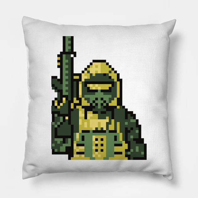 task force doomer Beslan FSB Doomer Pillow by Jaslyn Ferry