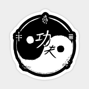 Ying and Yang Kung-fu Magnet