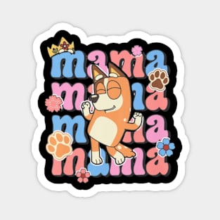 mama bluey Magnet