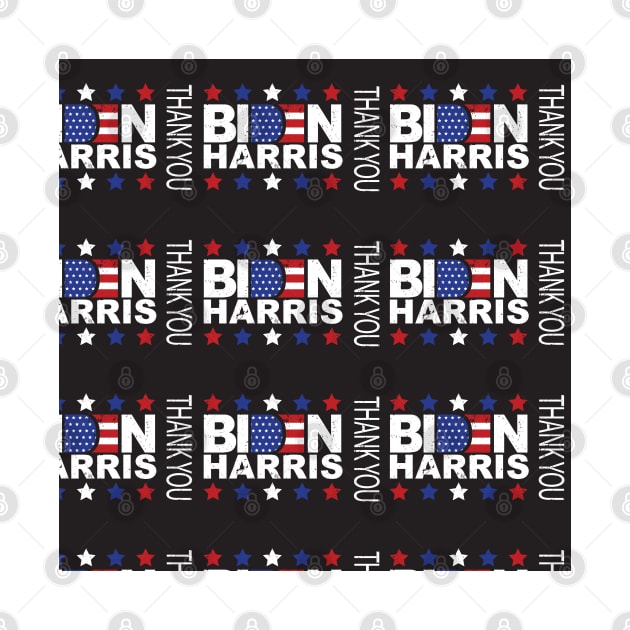 Biden Harris Thank You by Sandra Hutter Designs