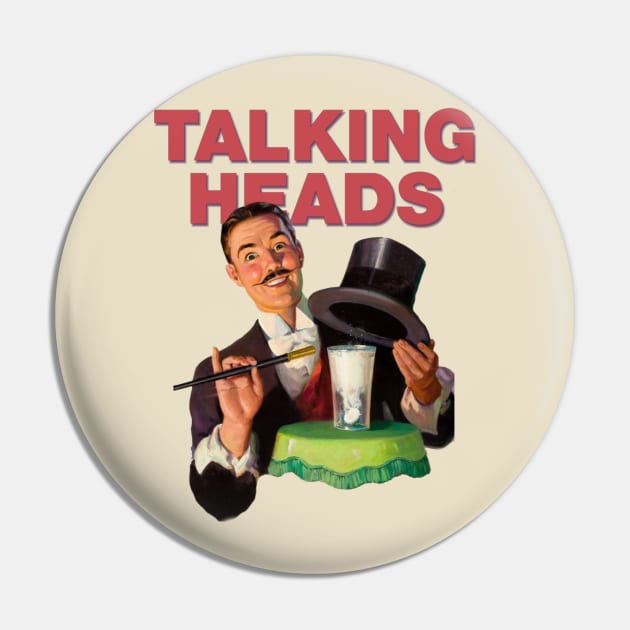 Arlington Original Aesthetic Tribute 〶 Talking Heads Pin TeePublic