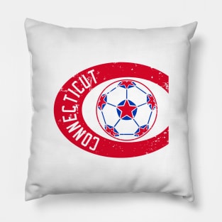 1977 Connecticut Bicentennials Vintage Soccer Pillow