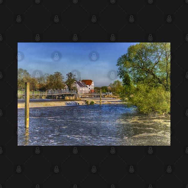Hambleden Mill And Weir On The Thames by IanWL