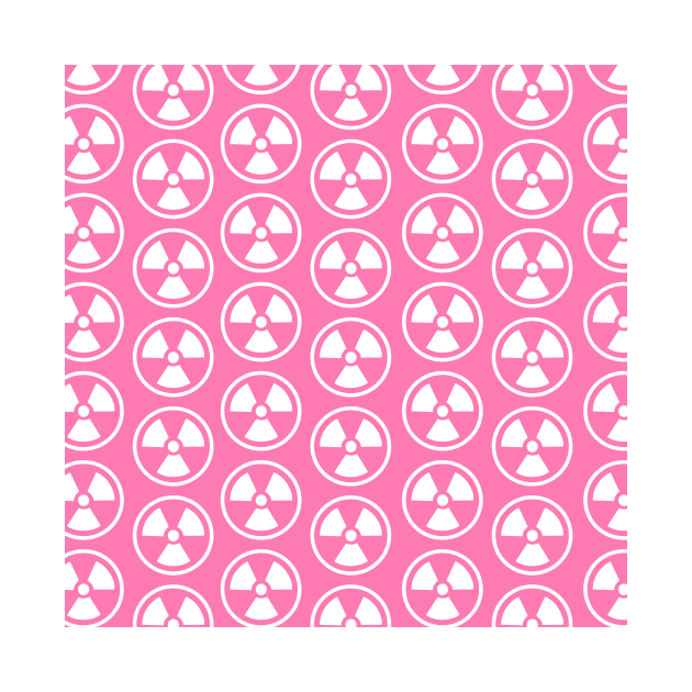 Radioactive Wall Pink Pattern by XOOXOO