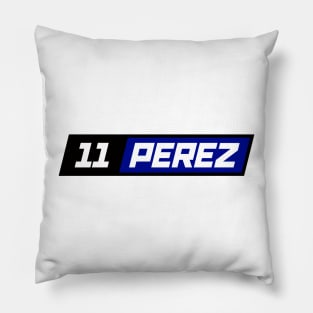 SERGIO PEREZ F1 DRIVER Pillow