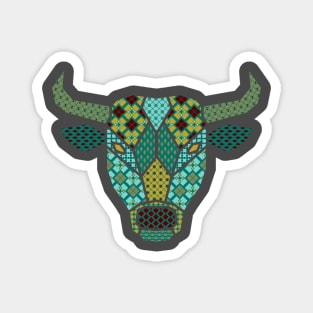 Geometric Bull Magnet