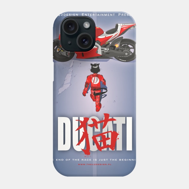 duCATi/Akira Phone Case by the12