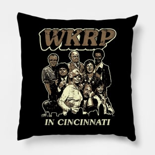 Vintage WKRP Pillow