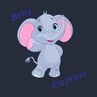 baby elephant, elephant girl, elephant boy, cute elephant T-Shirt